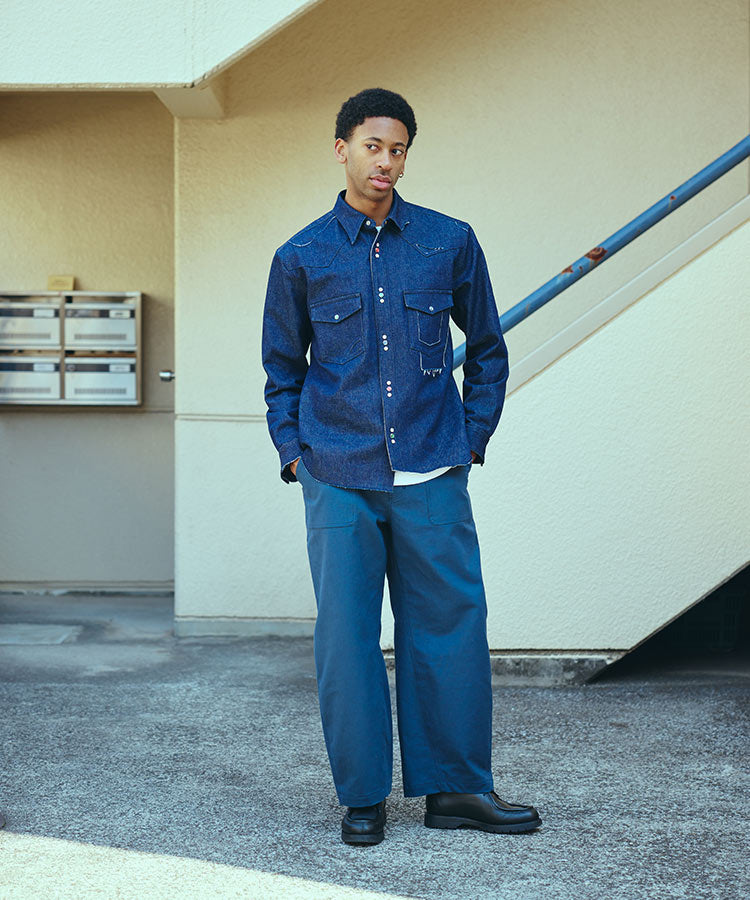 12.5 OZ DENIM WESTERN SHIRT
