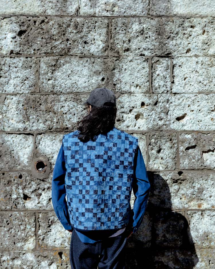 THINKING EARTH PATCHWORK VEST