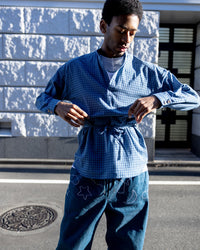 CHECK PULLOVER SHIRT