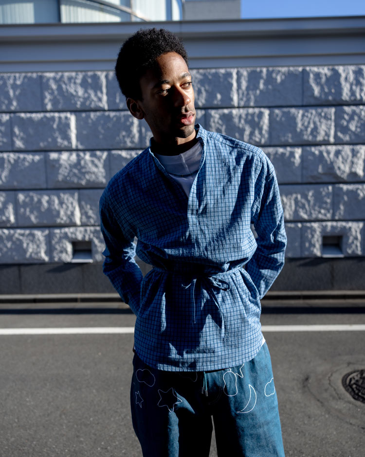 CHECK PULLOVER SHIRT
