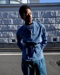 CHECK PULLOVER SHIRT