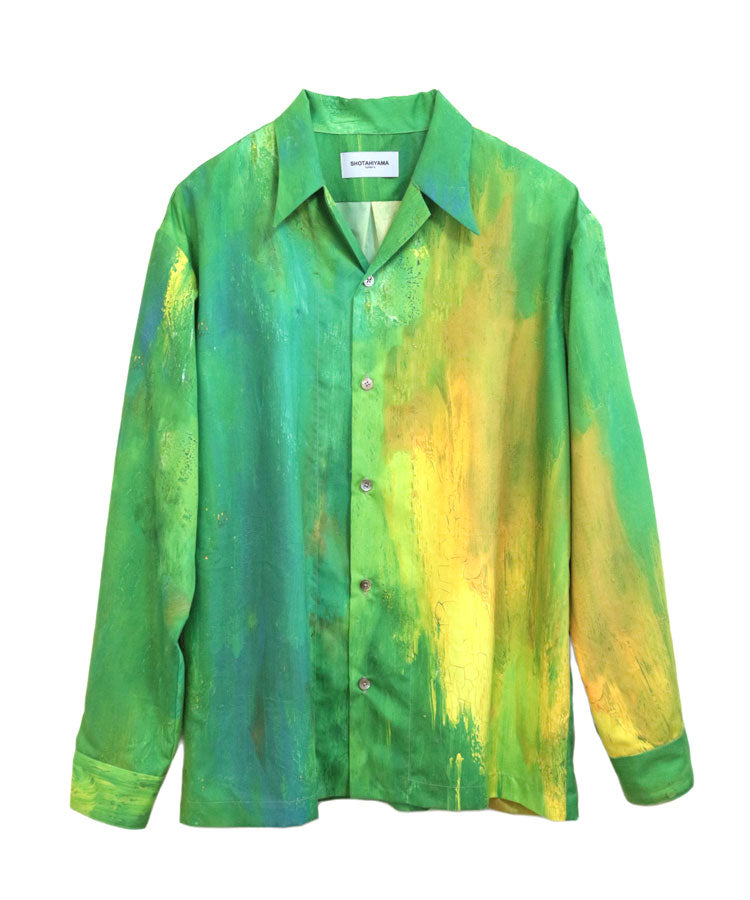 FLOWER PAINT SHIRT