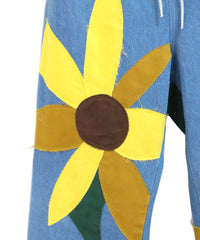 SUNFLOWER DENIM WIDE PANTS