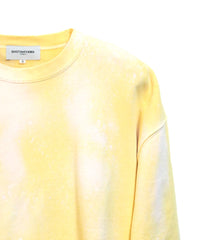 FESTIVAL DYE SWEAT SWEATER (YELLOW)