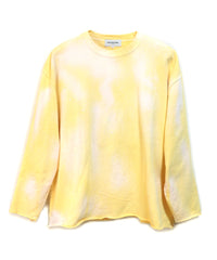 FESTIVAL DYE SWEAT SWEATER (YELLOW)