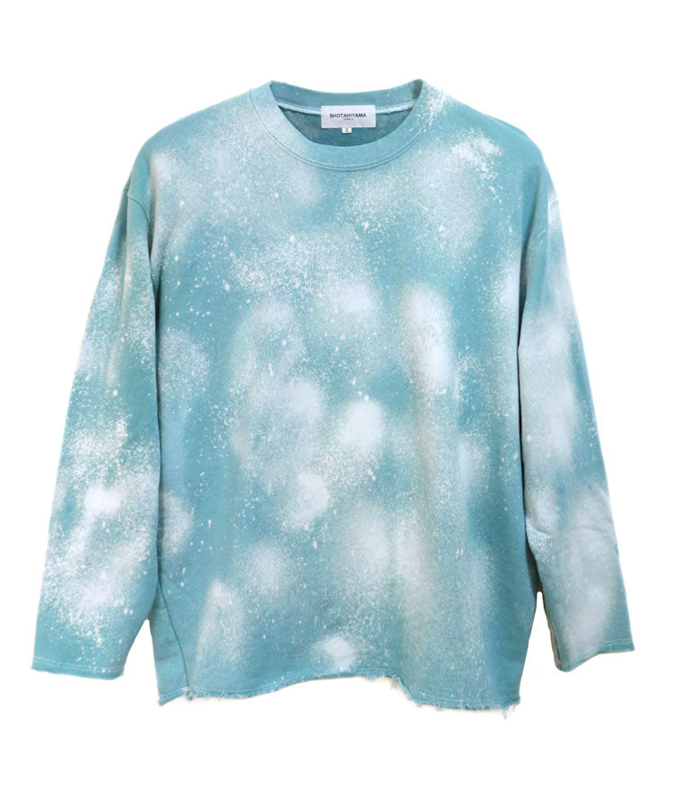 FESTIVAL DYE SWEAT SWEATER (GREEN)