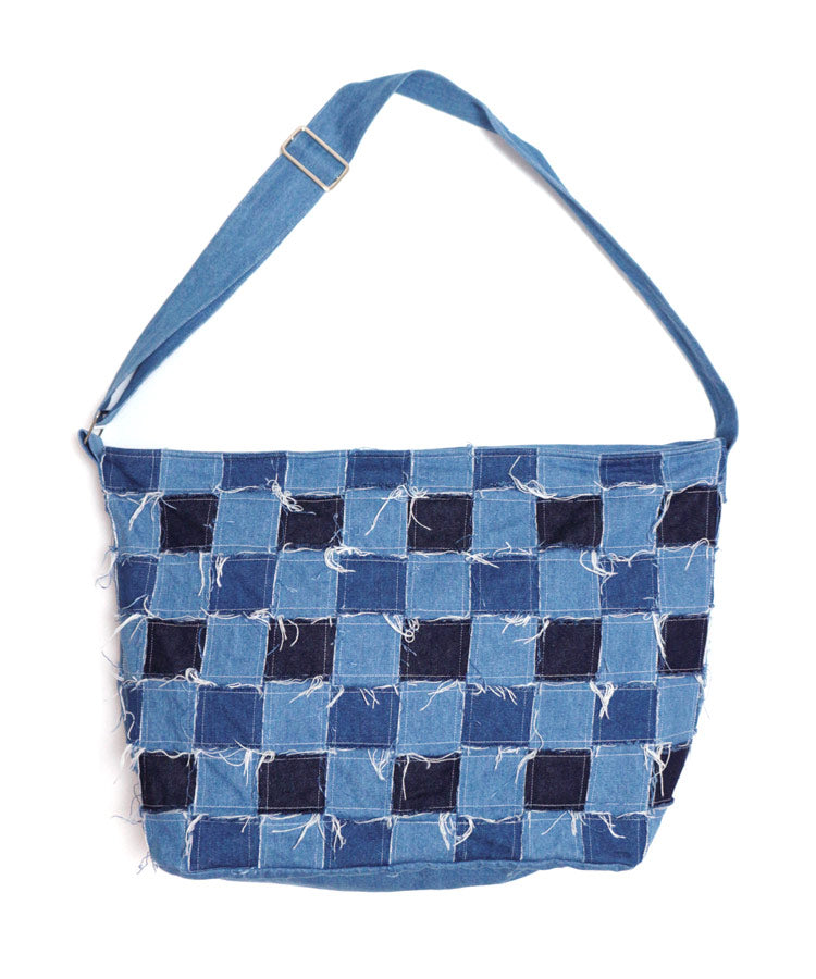 OVERLAP DENIM BAG