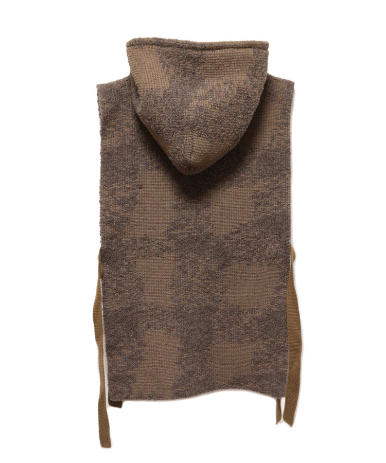 DESERT KNIT VEST HOODIE