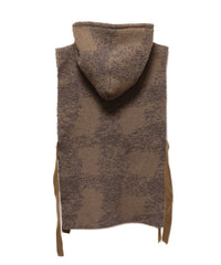 DESERT KNIT VEST HOODIE