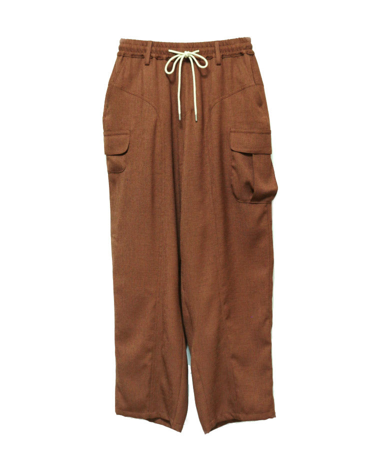 BALLOON CARGO PANTS (BROWN)