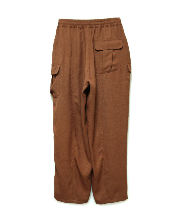 BALLOON CARGO PANTS (BROWN)