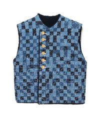 THINKING EARTH PATCHWORK VEST