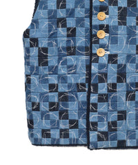 THINKING EARTH PATCHWORK VEST