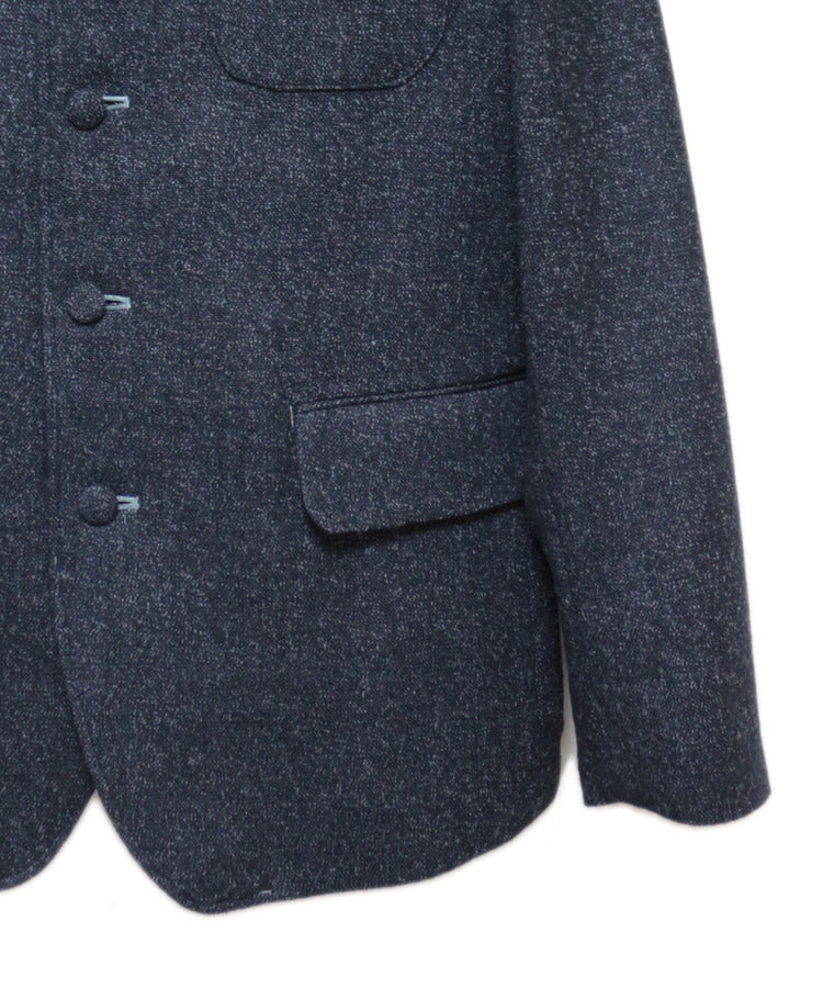 WOOL TWEED 5B JACKET