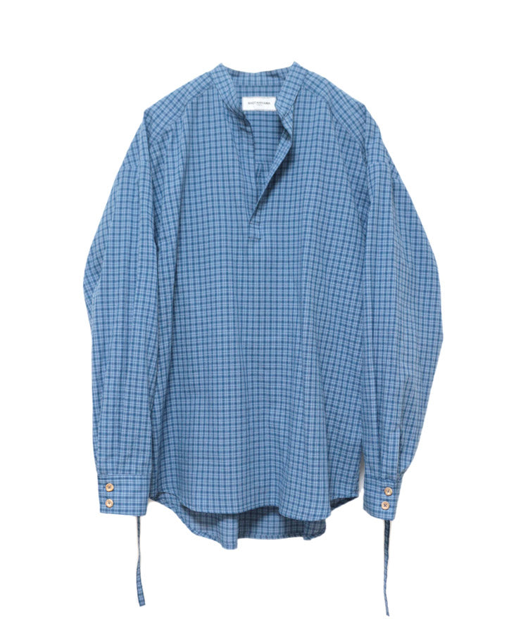 CHECK PULLOVER SHIRT