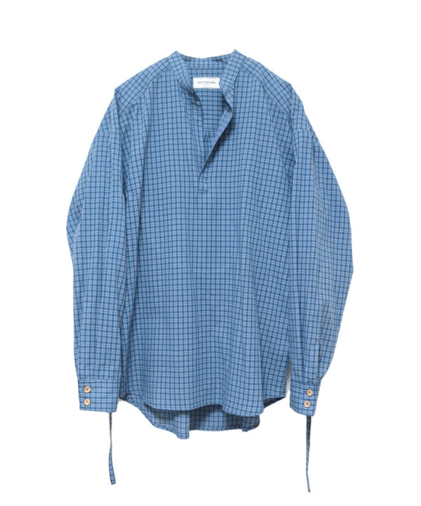 CHECK PULLOVER SHIRT
