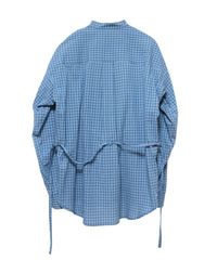 CHECK PULLOVER SHIRT