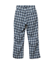 HOUNDSTOOTH PATTERN ONE TUCK SLACKS