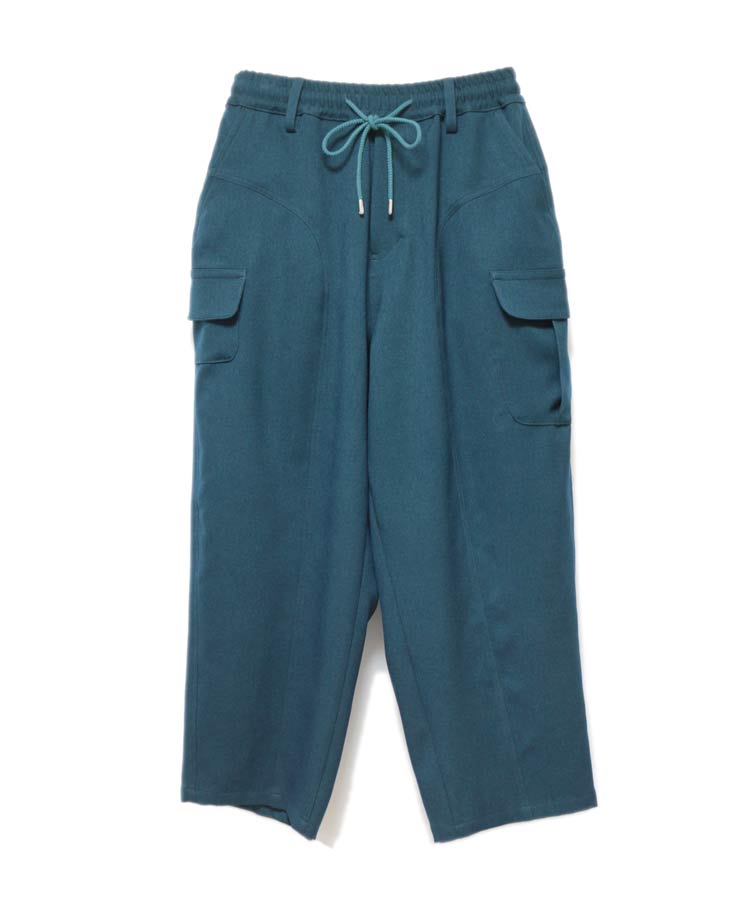 TWILL BALLOON CARGO PANTS (LAKE BLUE)