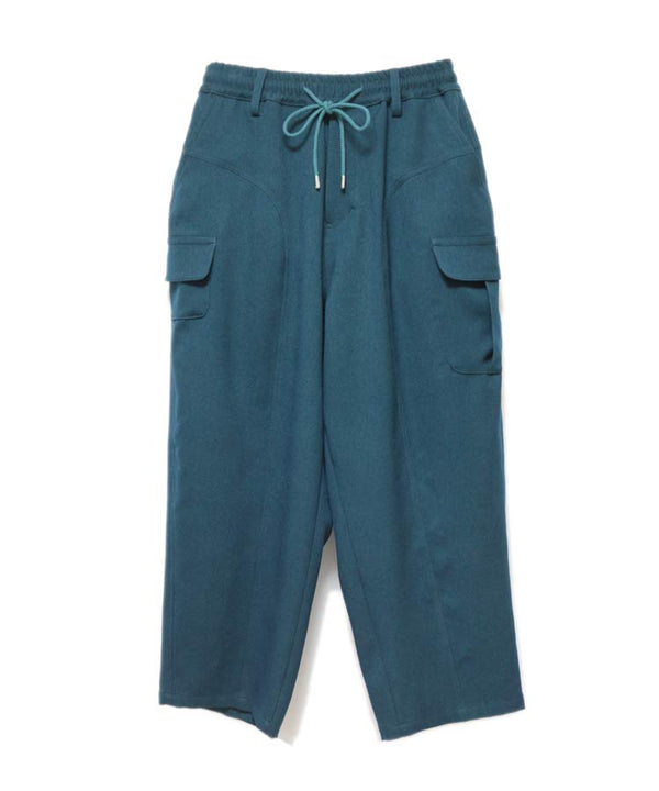 TWILL BALLOON CARGO PANTS (LAKE BLUE)