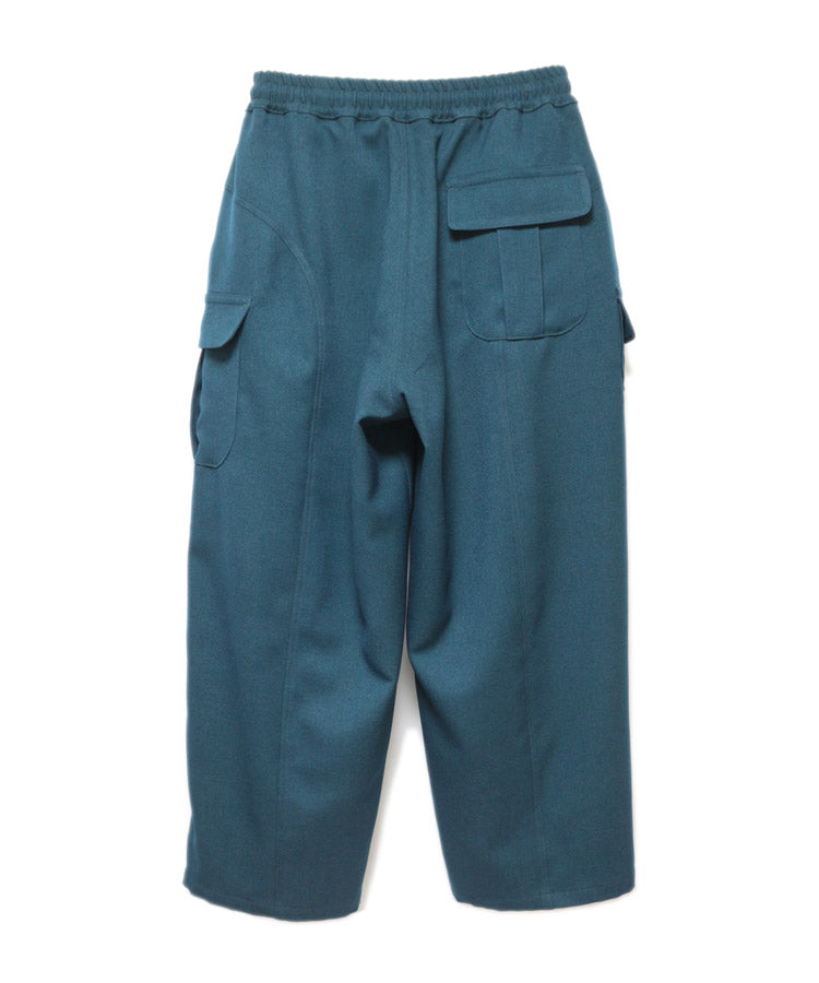 TWILL BALLOON CARGO PANTS (LAKE BLUE)