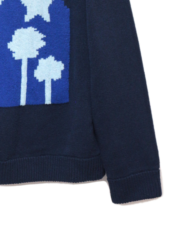 SWEET DREAMS KNIT SWEATER (NAVY)