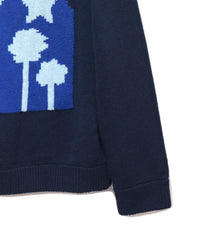 SWEET DREAMS KNIT SWEATER (NAVY)