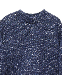 WOOL MIX HAND KNIT SWEATER
