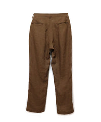 LINEN ONE TUCK SLACKS