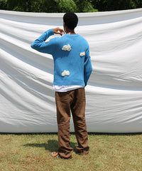 LINEN ONE TUCK SLACKS