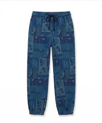 NIGHT PAINT FLEECE EASY PANTS