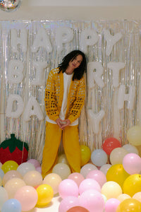 BALLOON CARGO PANTS (MUSTARD)