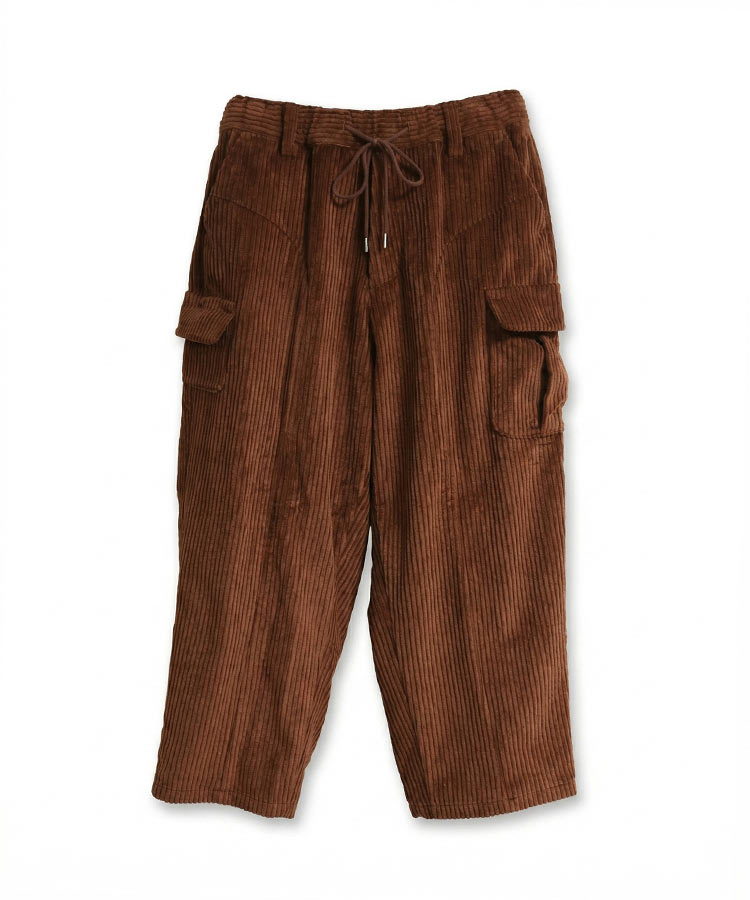 WIDE-WALE CORDUROY CARGO PANTS