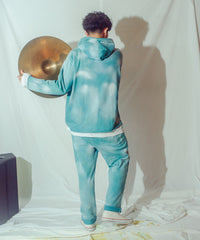 FESTIVAL DYE SWEAT PANTS (GREEN)