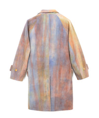 RAINBOW DYE WOOL COAT