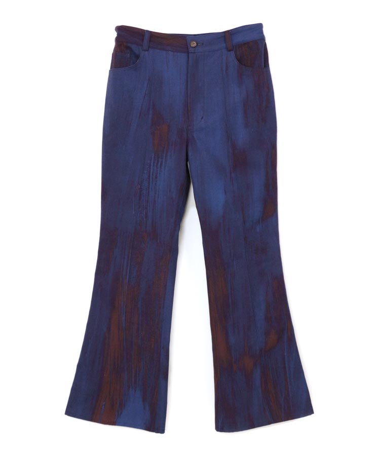 SUNSET PAINT FLARE PANTS