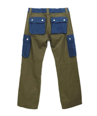 COMBI FABRIC CARGO PANTS